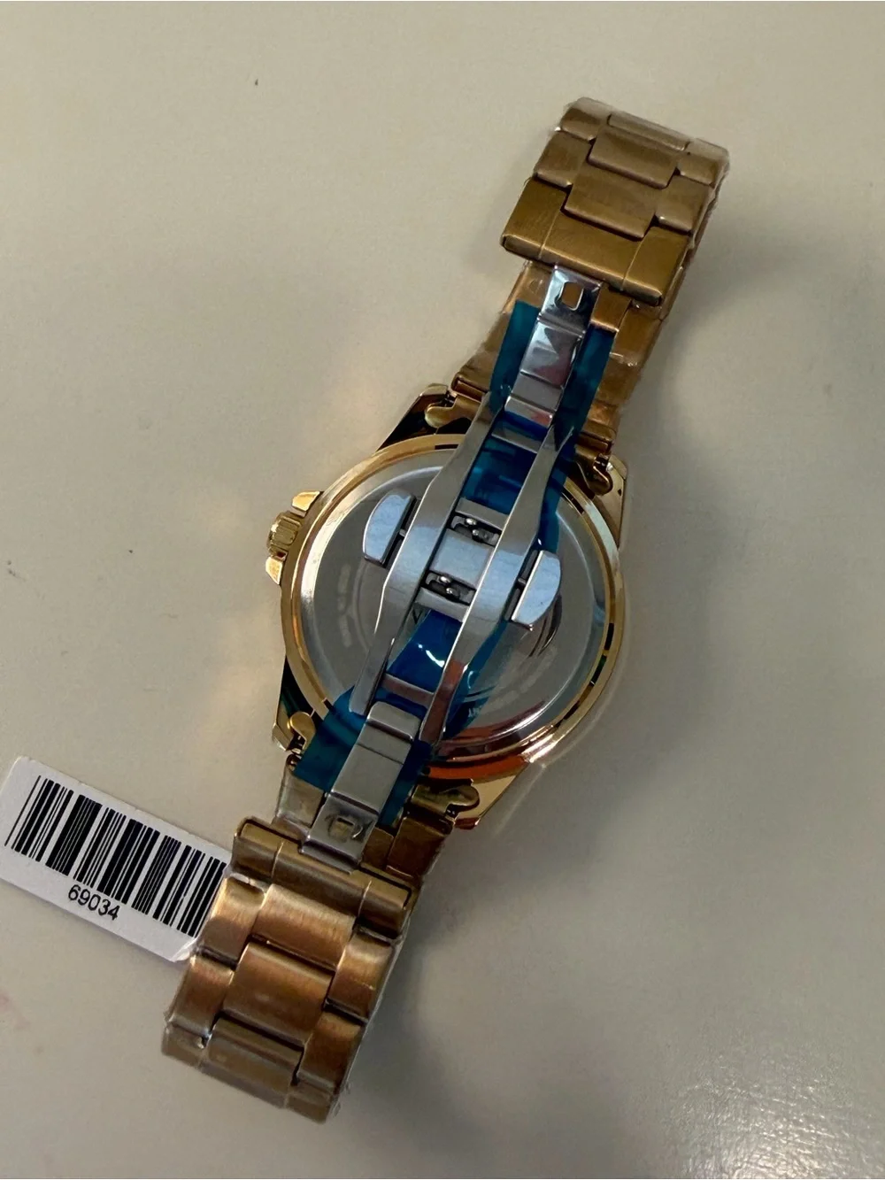 NEW Invicta Men’s Specialty Watch, Gold-tone, 42mm– Model 69034